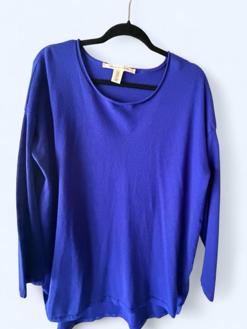 Women’s 1X Max Studio Relaxed Top in Cobalt Blue